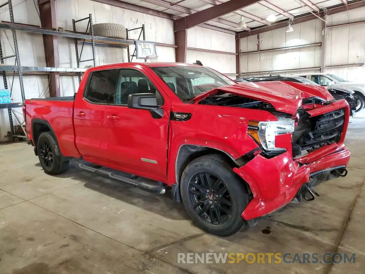 4 fotografías del automóvil dañado 1GTR9CED1KZ192747 GMC SIERRA 2019