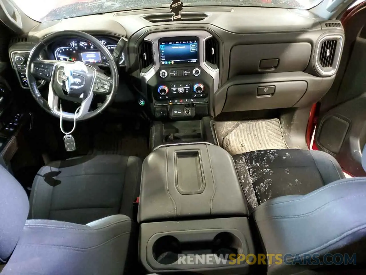 8 fotografías del automóvil dañado 1GTR9CED1KZ192747 GMC SIERRA 2019