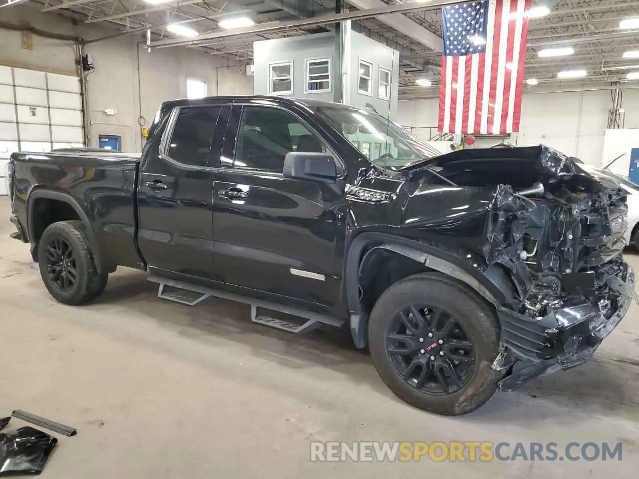 4 fotografías del automóvil dañado 1GTR9CED3KZ250549 GMC SIERRA 2019