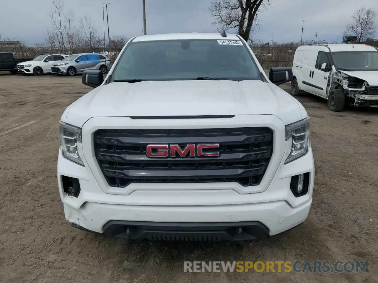 5 fotografías del automóvil dañado 1GTR9CED4KZ329602 GMC SIERRA 2019