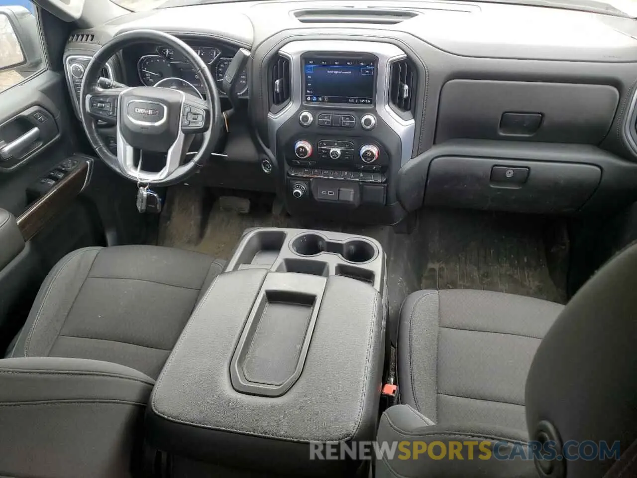 8 fotografías del automóvil dañado 1GTR9CED4KZ329602 GMC SIERRA 2019