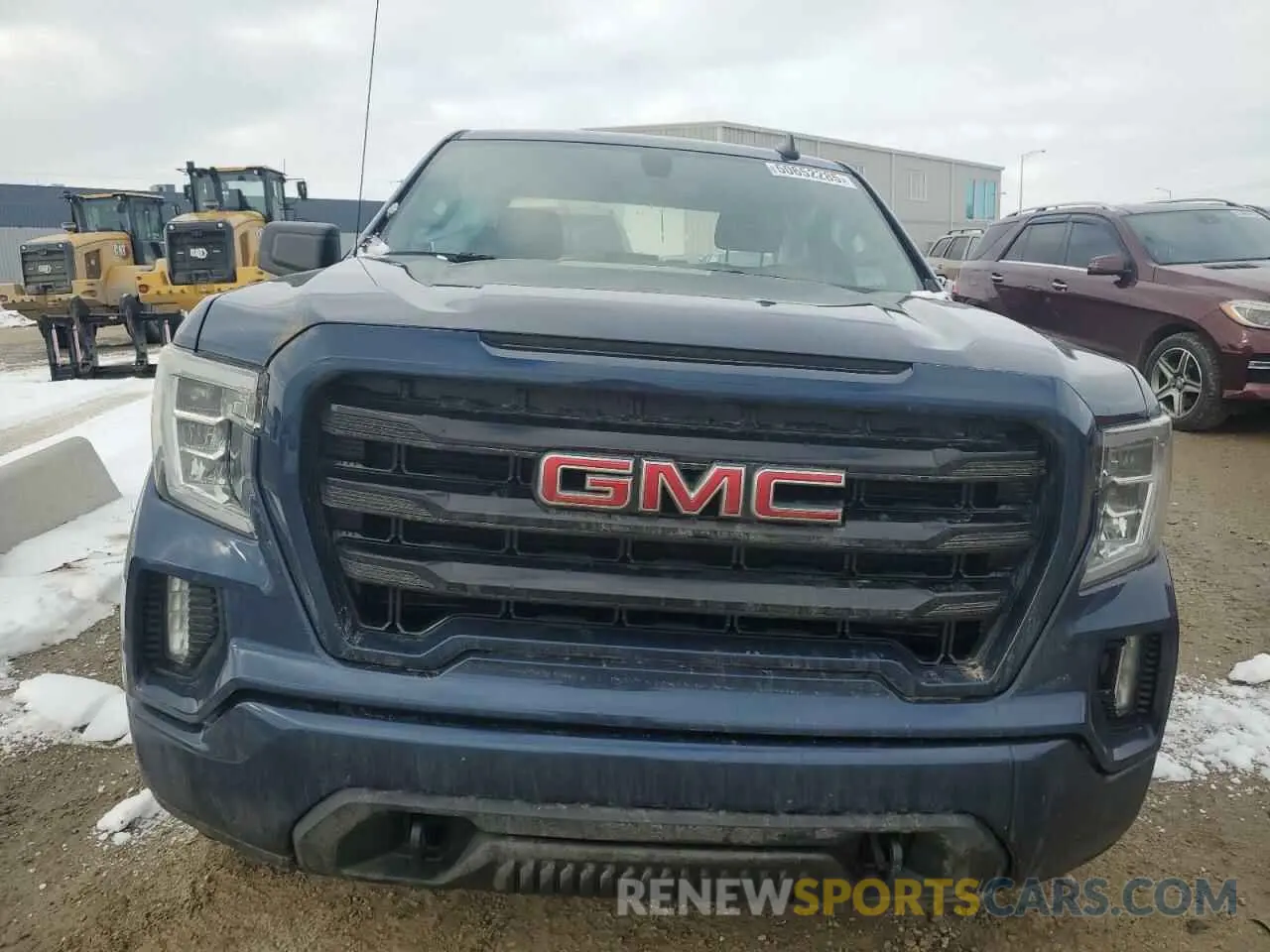 5 fotografías del automóvil dañado 1GTR9CED9KZ359565 GMC SIERRA 2019