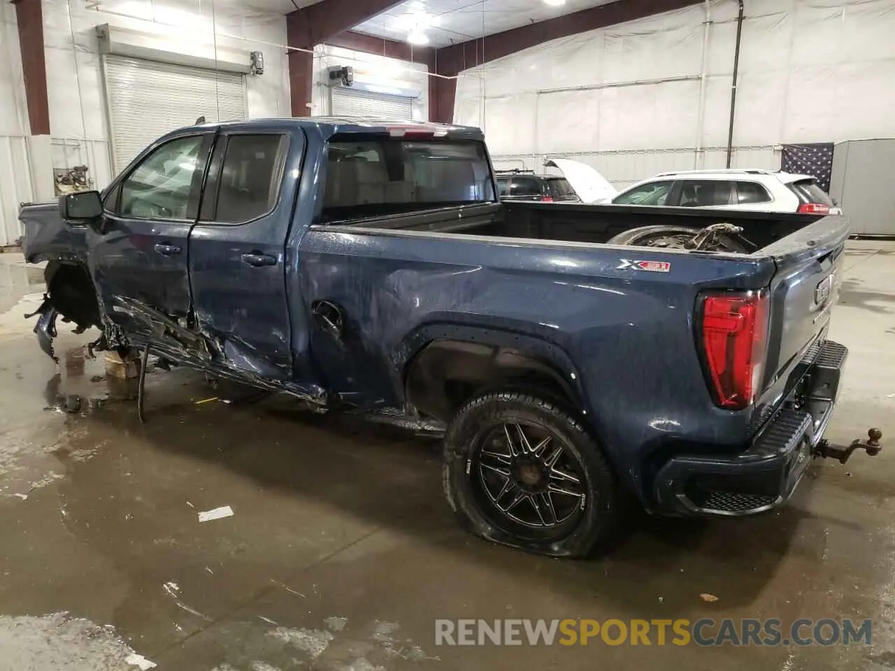 2 fotografías del automóvil dañado 1GTR9CEDXKZ339714 GMC SIERRA 2019