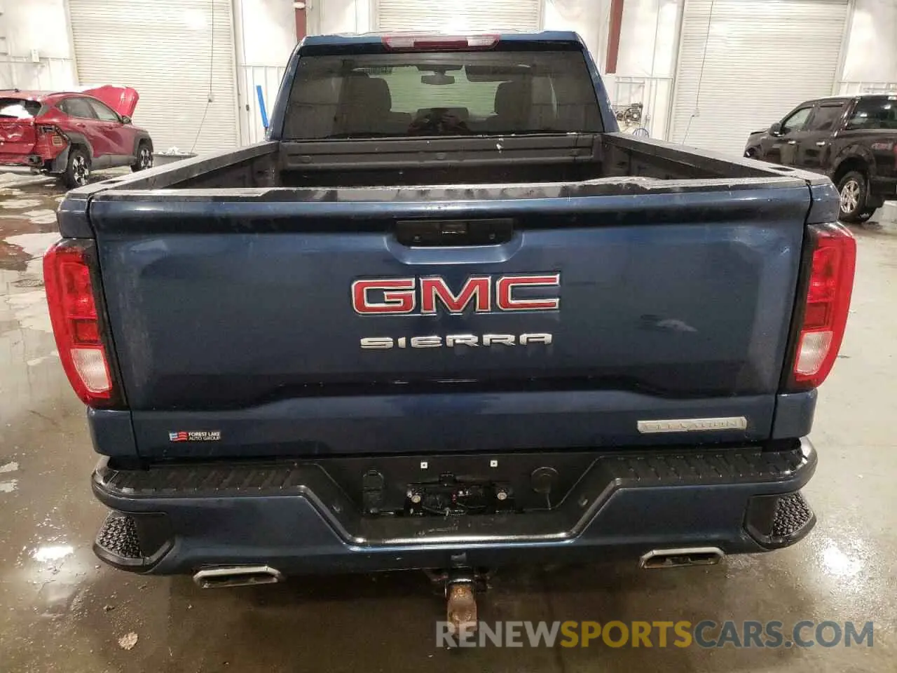 6 fotografías del automóvil dañado 1GTR9CEDXKZ339714 GMC SIERRA 2019