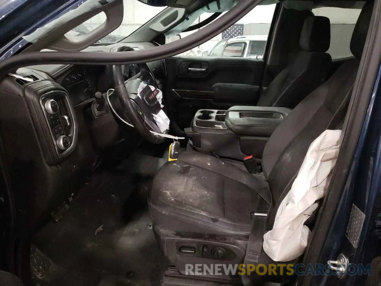 7 fotografías del automóvil dañado 1GTR9CEDXKZ339714 GMC SIERRA 2019