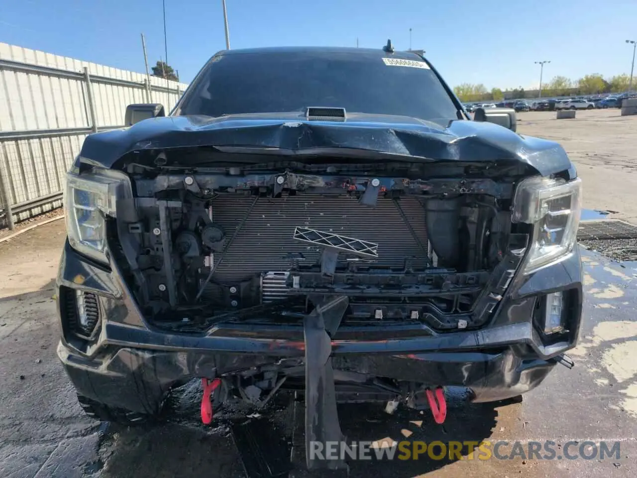 5 fotografías del automóvil dañado 1GTR9CEK3KZ336586 GMC SIERRA 2019