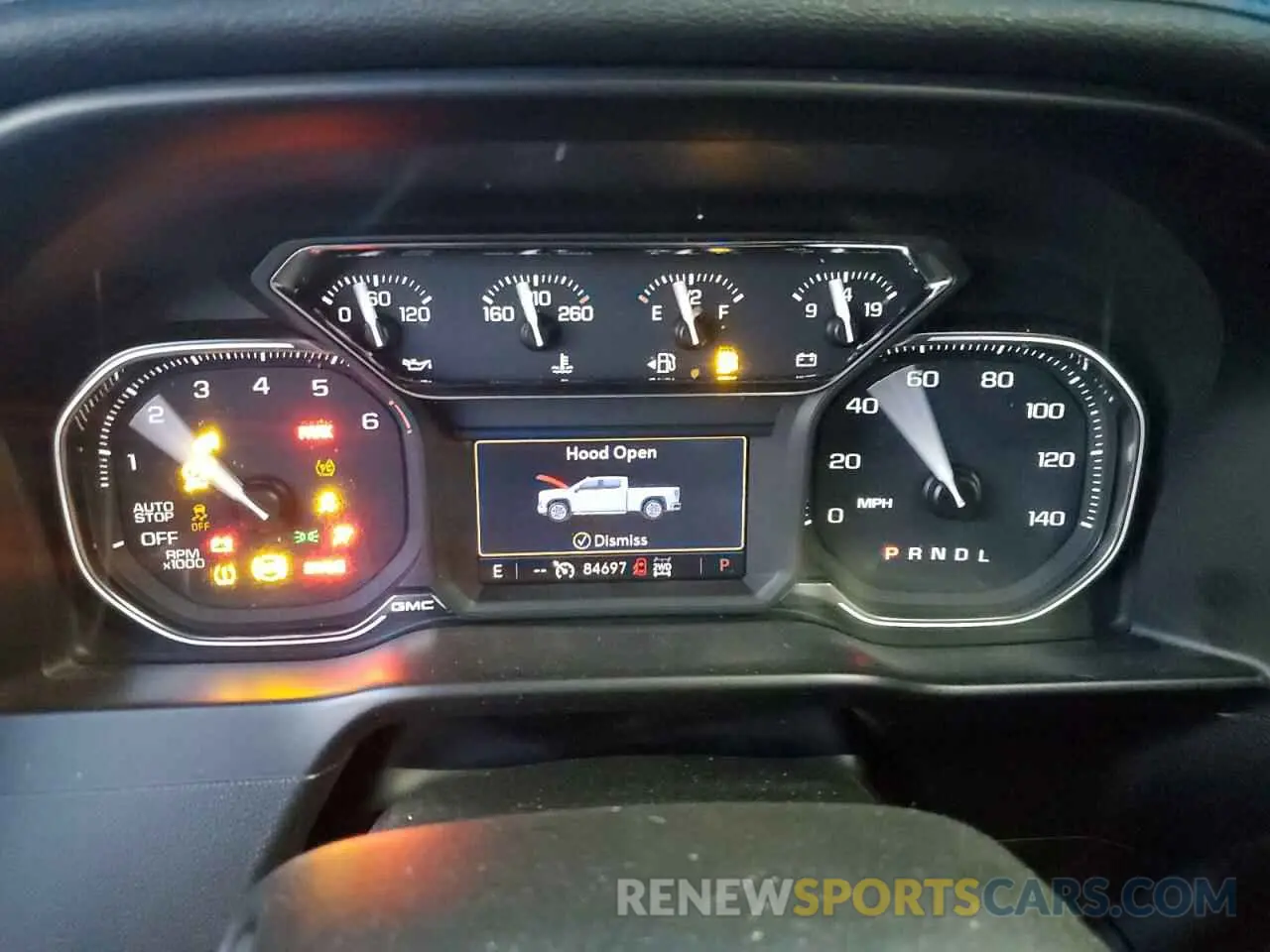 9 fotografías del automóvil dañado 1GTR9EED6KZ177222 GMC SIERRA 2019