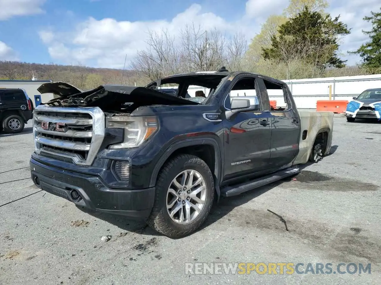 1 fotografías del automóvil dañado 1GTU9BED2KZ232225 GMC SIERRA 2019