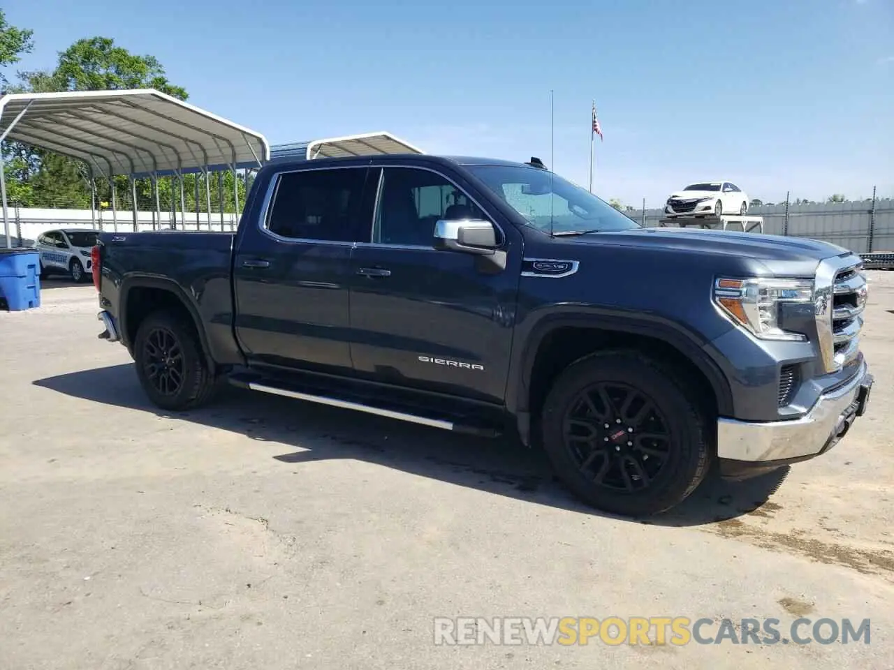 4 fotografías del automóvil dañado 1GTU9BED8KZ244251 GMC SIERRA 2019