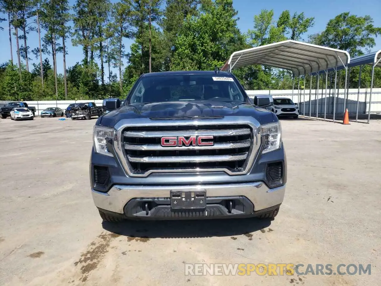 5 fotografías del automóvil dañado 1GTU9BED8KZ244251 GMC SIERRA 2019