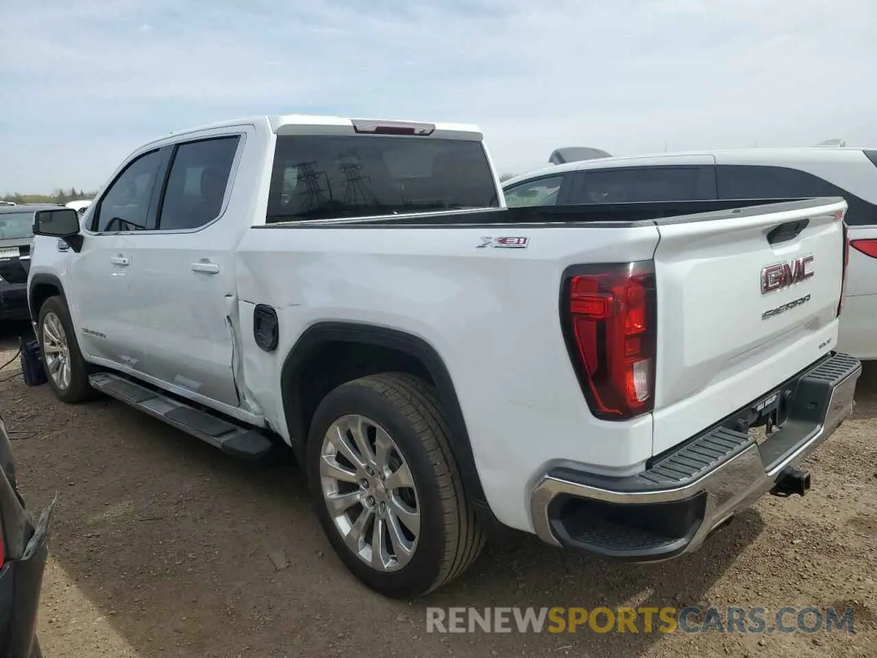2 fotografías del automóvil dañado 1GTU9BEDXKZ239150 GMC SIERRA 2019