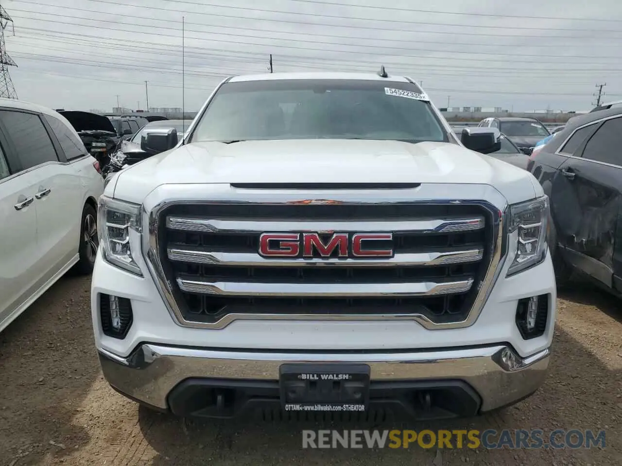 5 fotografías del automóvil dañado 1GTU9BEDXKZ239150 GMC SIERRA 2019