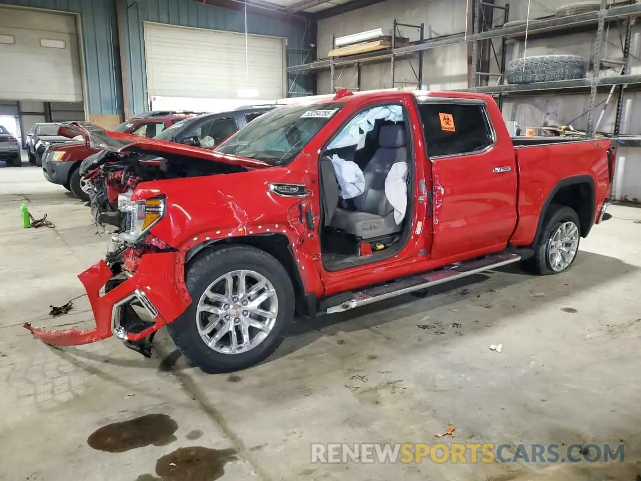 1 fotografías del automóvil dañado 1GTU9DED8KZ107497 GMC SIERRA 2019