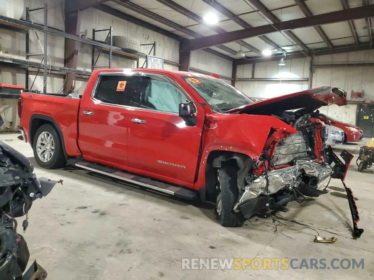 4 fotografías del automóvil dañado 1GTU9DED8KZ107497 GMC SIERRA 2019