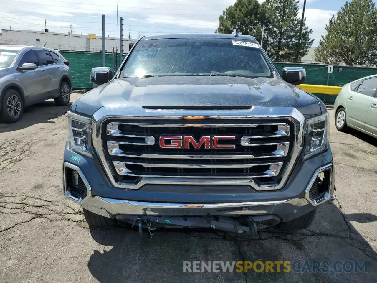 5 fotografías del automóvil dañado 1GTU9DED9KZ140427 GMC SIERRA 2019