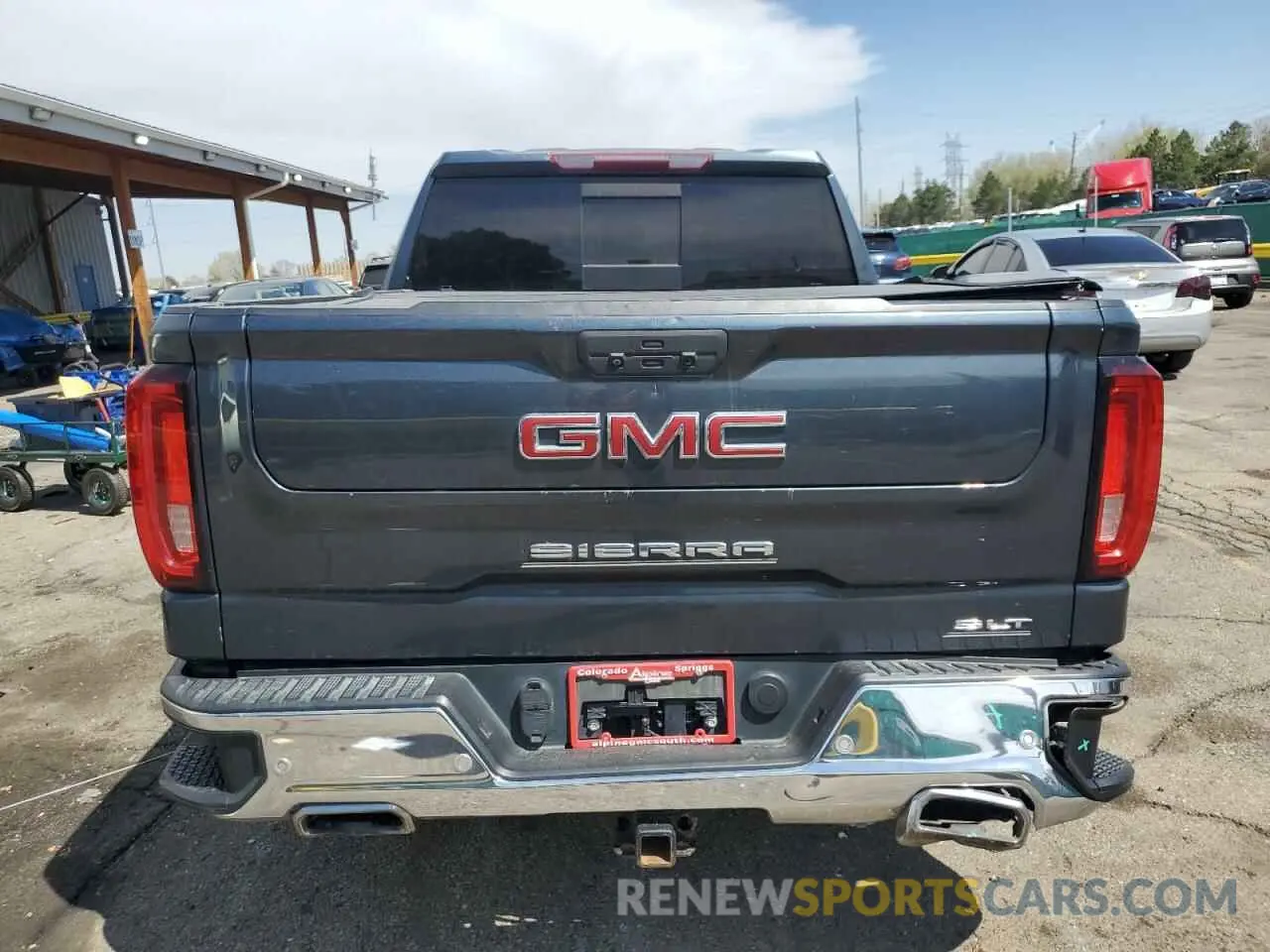 6 fotografías del automóvil dañado 1GTU9DED9KZ140427 GMC SIERRA 2019