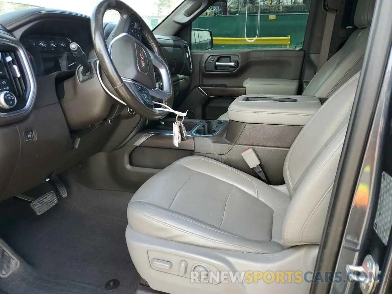 7 fotografías del automóvil dañado 1GTU9DED9KZ140427 GMC SIERRA 2019