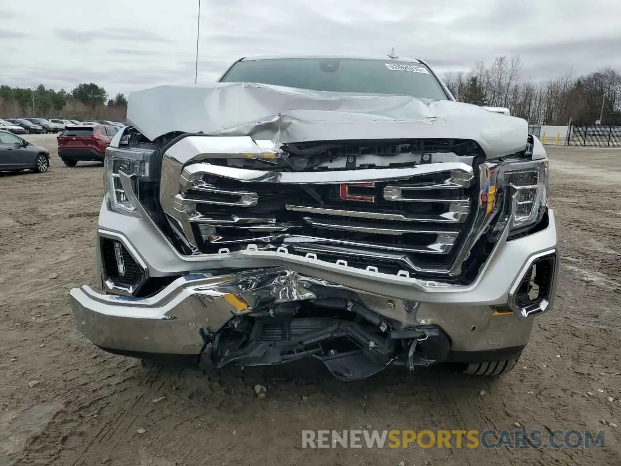 5 fotografías del automóvil dañado 1GTU9DEDXKZ112328 GMC SIERRA 2019