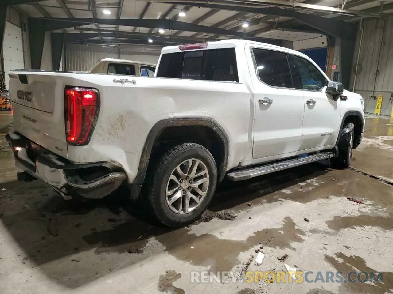 3 fotografías del automóvil dañado 1GTU9DEL0KZ222909 GMC SIERRA 2019