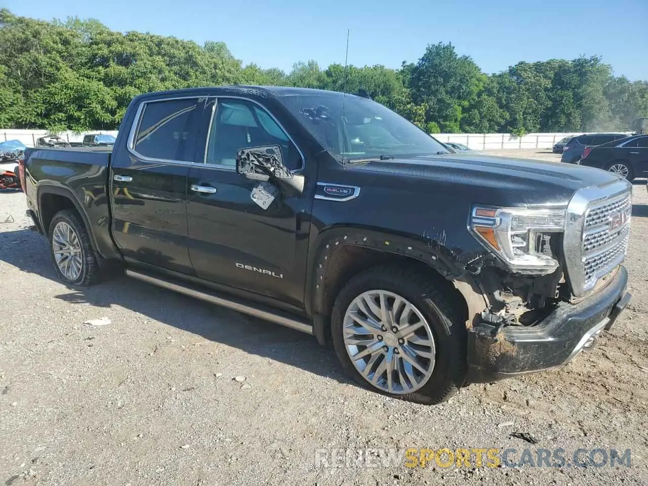 4 fotografías del automóvil dañado 1GTU9FEL0KZ115144 GMC SIERRA 2019