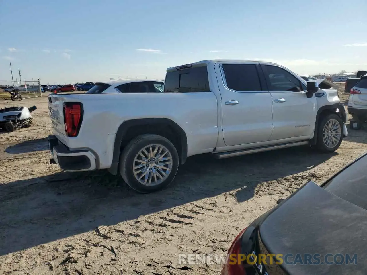 3 fotografías del automóvil dañado 1GTU9FEL0KZ291126 GMC SIERRA 2019