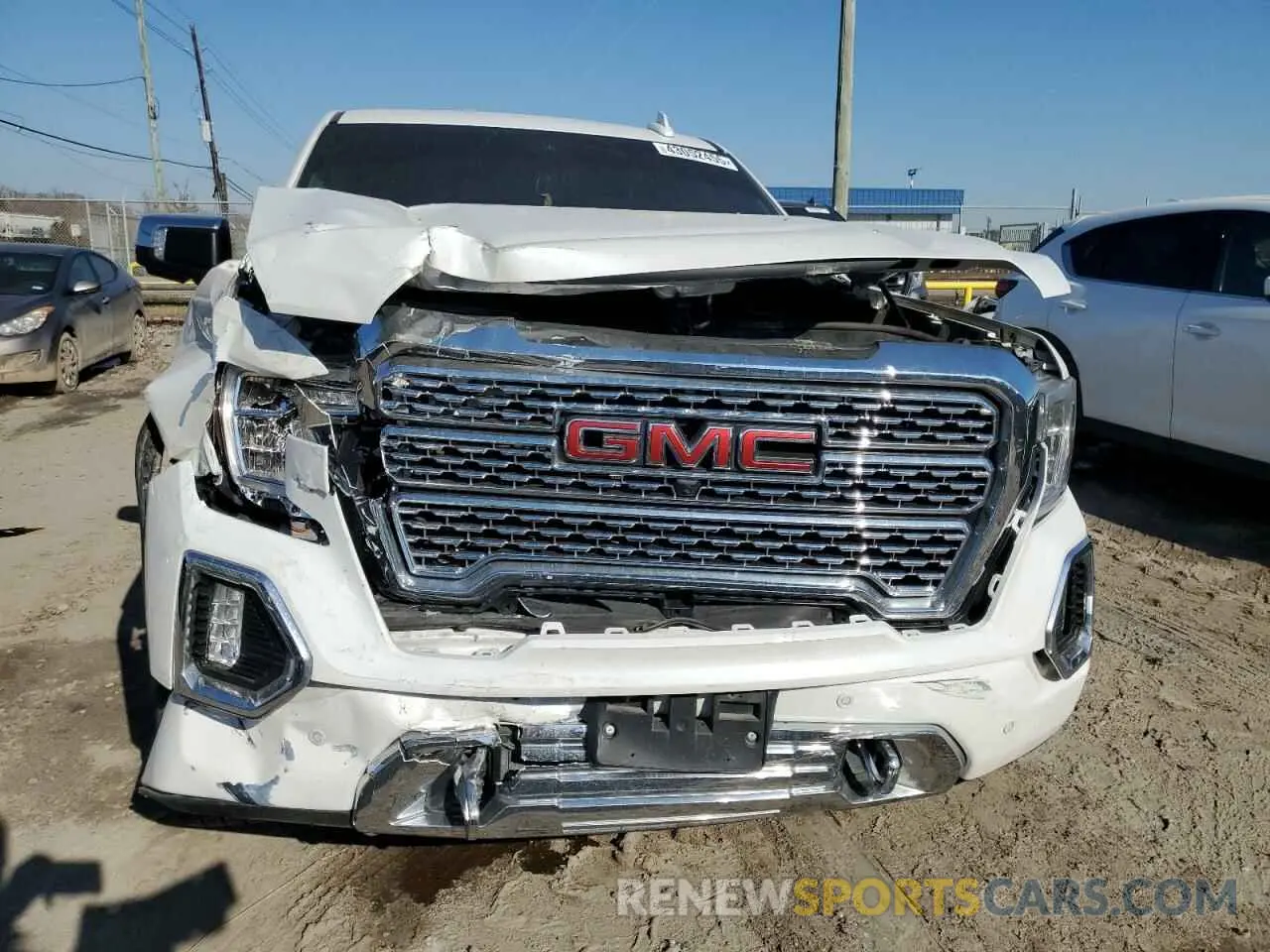 5 fotografías del automóvil dañado 1GTU9FEL0KZ291126 GMC SIERRA 2019