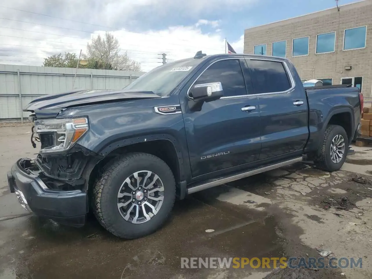 1 fotografías del automóvil dañado 1GTU9FEL0KZ313495 GMC SIERRA 2019