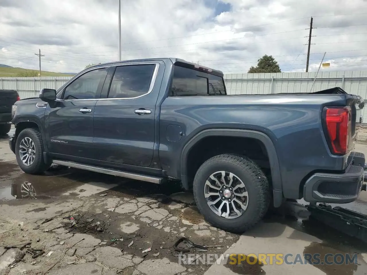 2 fotografías del automóvil dañado 1GTU9FEL0KZ313495 GMC SIERRA 2019