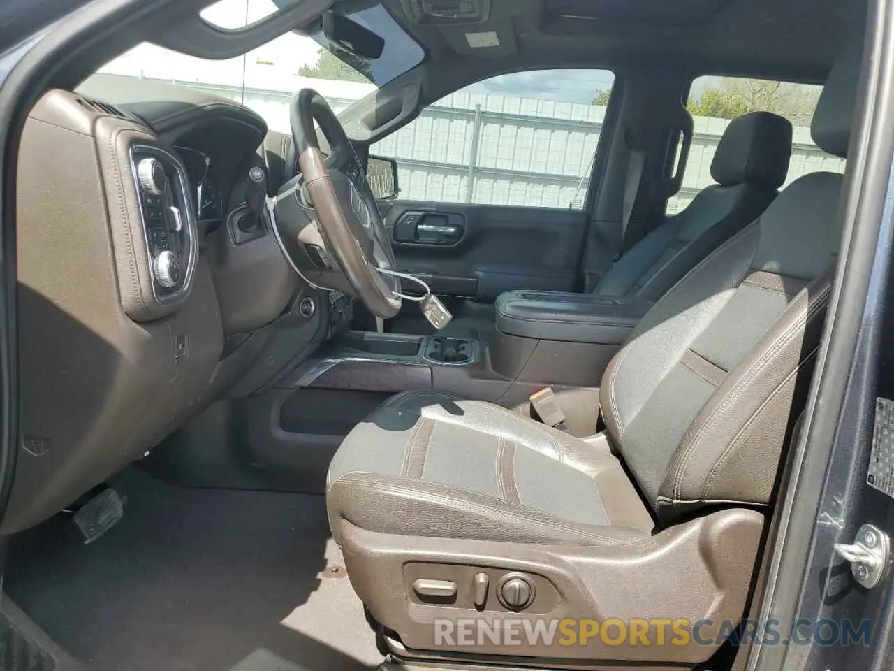 7 fotografías del automóvil dañado 1GTU9FEL0KZ313495 GMC SIERRA 2019