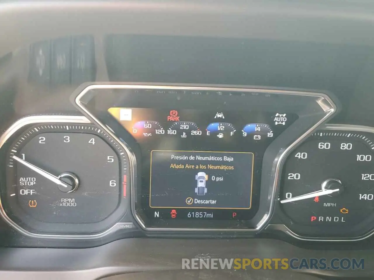 9 fotografías del automóvil dañado 1GTU9FEL0KZ313495 GMC SIERRA 2019