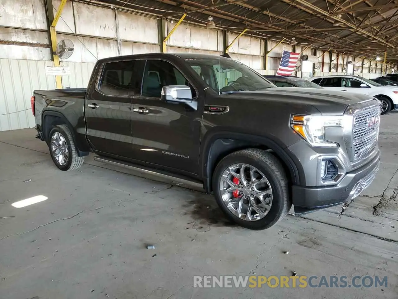 4 fotografías del automóvil dañado 1GTU9FEL1KZ288090 GMC SIERRA 2019