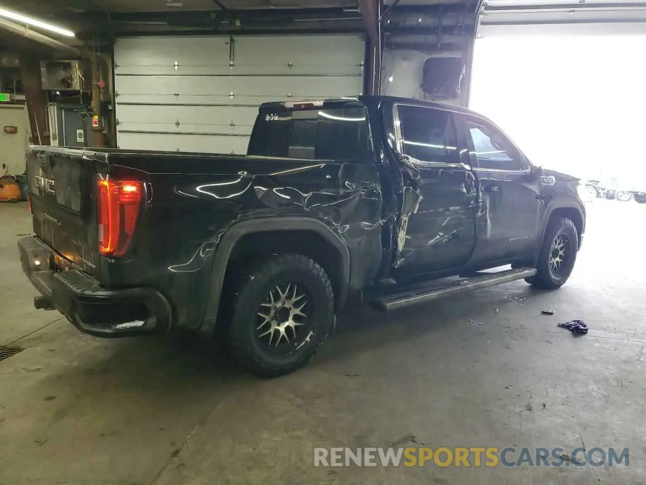 3 fotografías del automóvil dañado 1GTU9FEL3KZ108897 GMC SIERRA 2019