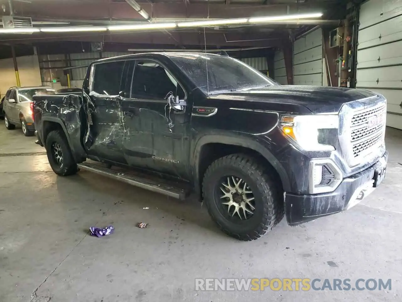 4 fotografías del automóvil dañado 1GTU9FEL3KZ108897 GMC SIERRA 2019