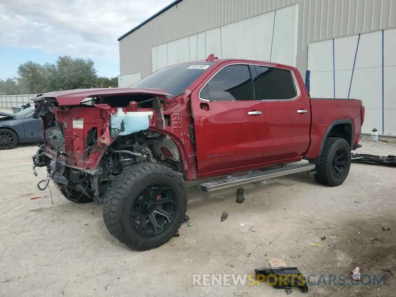 1 fotografías del automóvil dañado 1GTU9FEL4KZ104860 GMC SIERRA 2019