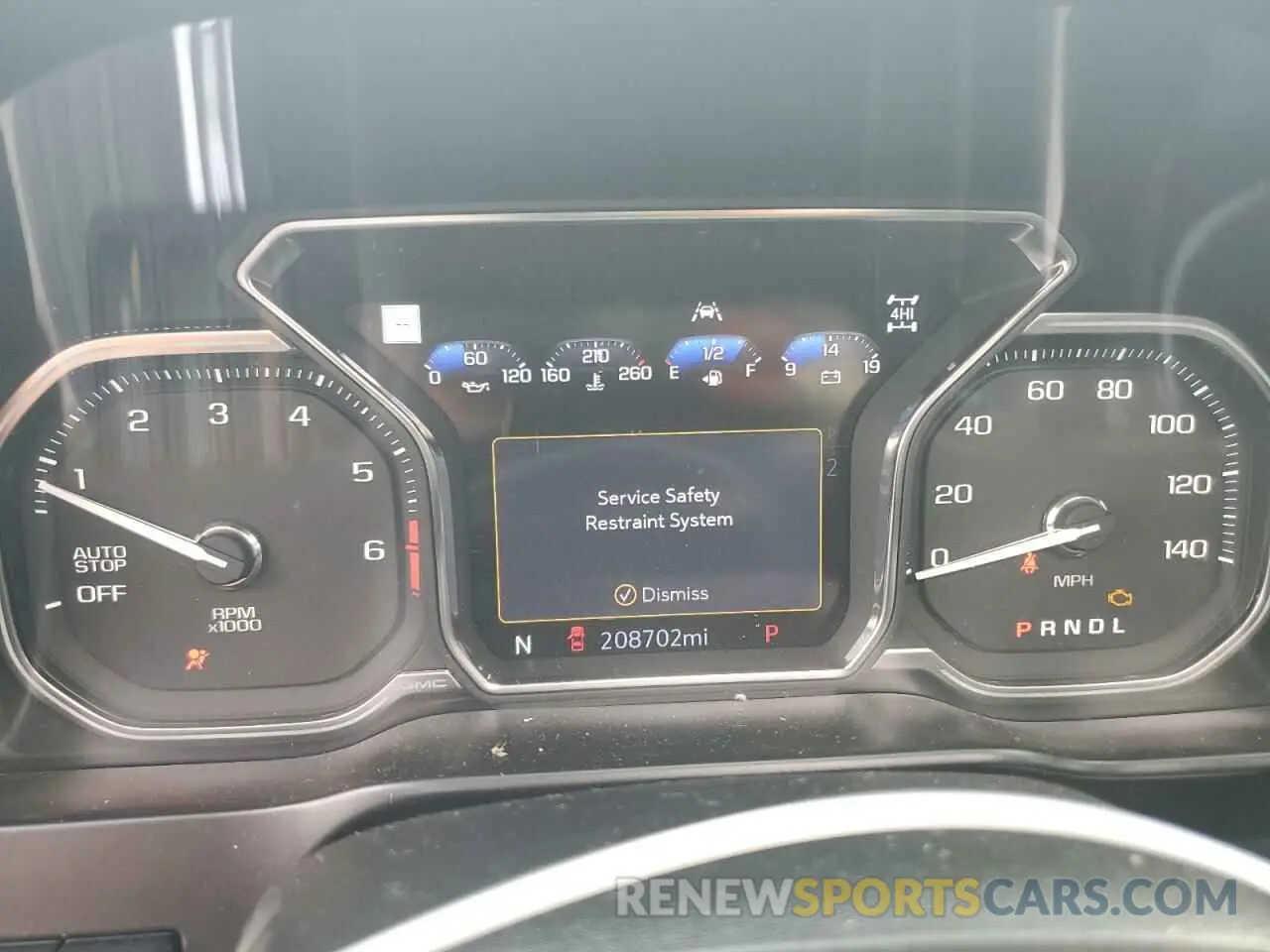 9 fotografías del automóvil dañado 1GTU9FEL4KZ349495 GMC SIERRA 2019
