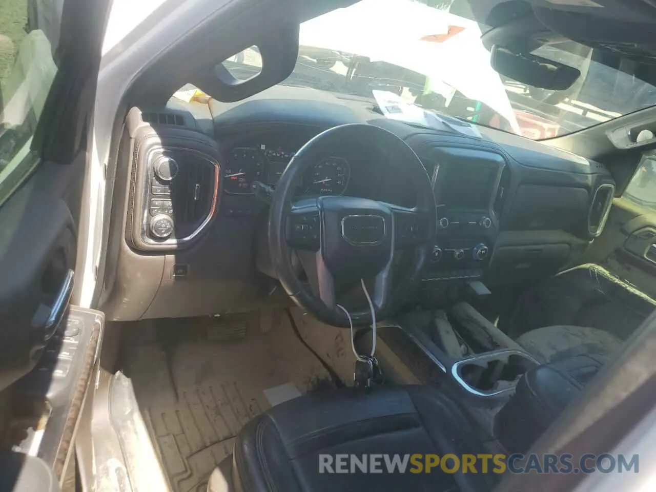 8 fotografías del automóvil dañado 1GTU9FEL5KZ115365 GMC SIERRA 2019