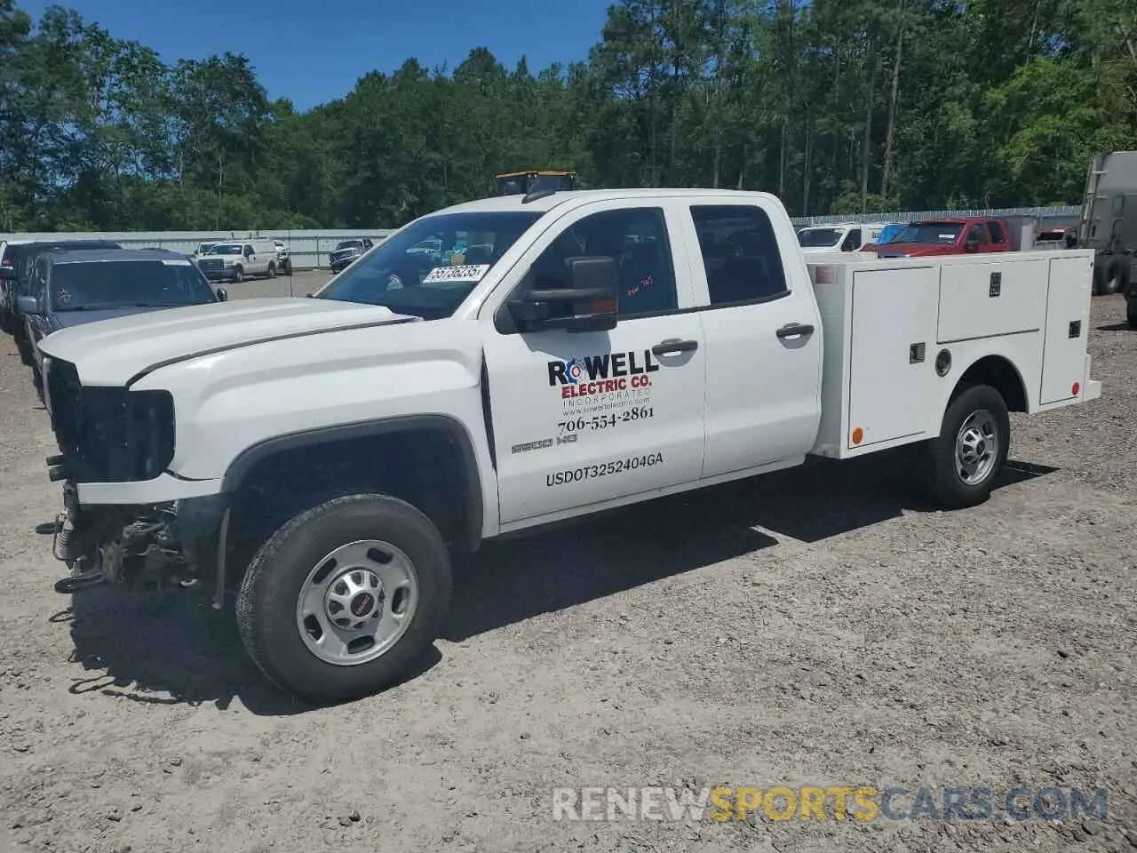 1 fotografías del automóvil dañado 2GD21NEG9K1201407 GMC SIERRA 2019