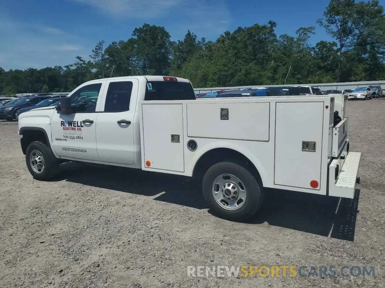 2 fotografías del automóvil dañado 2GD21NEG9K1201407 GMC SIERRA 2019