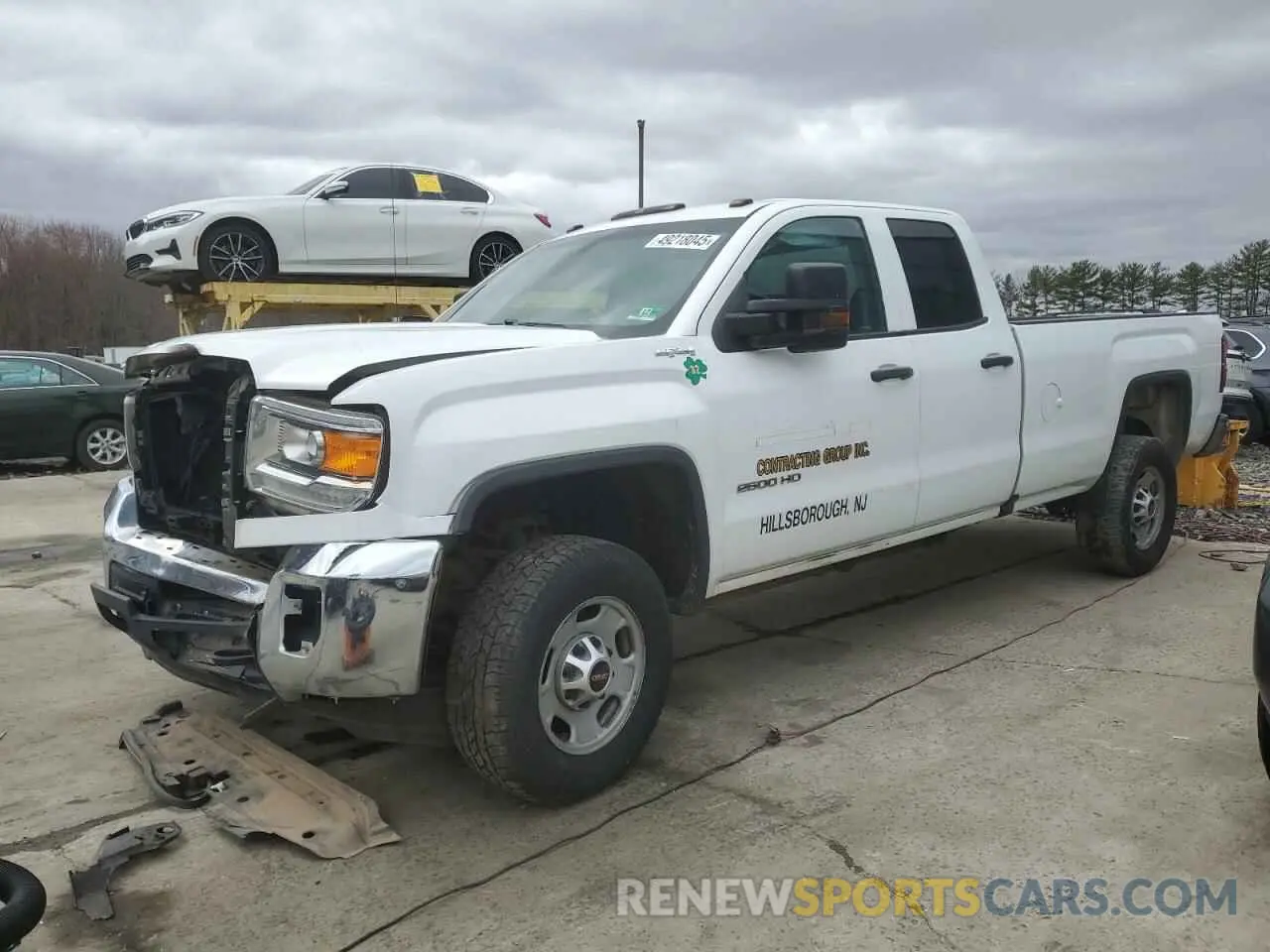 1 fotografías del automóvil dañado 2GT22NEG8K1128063 GMC SIERRA 2019