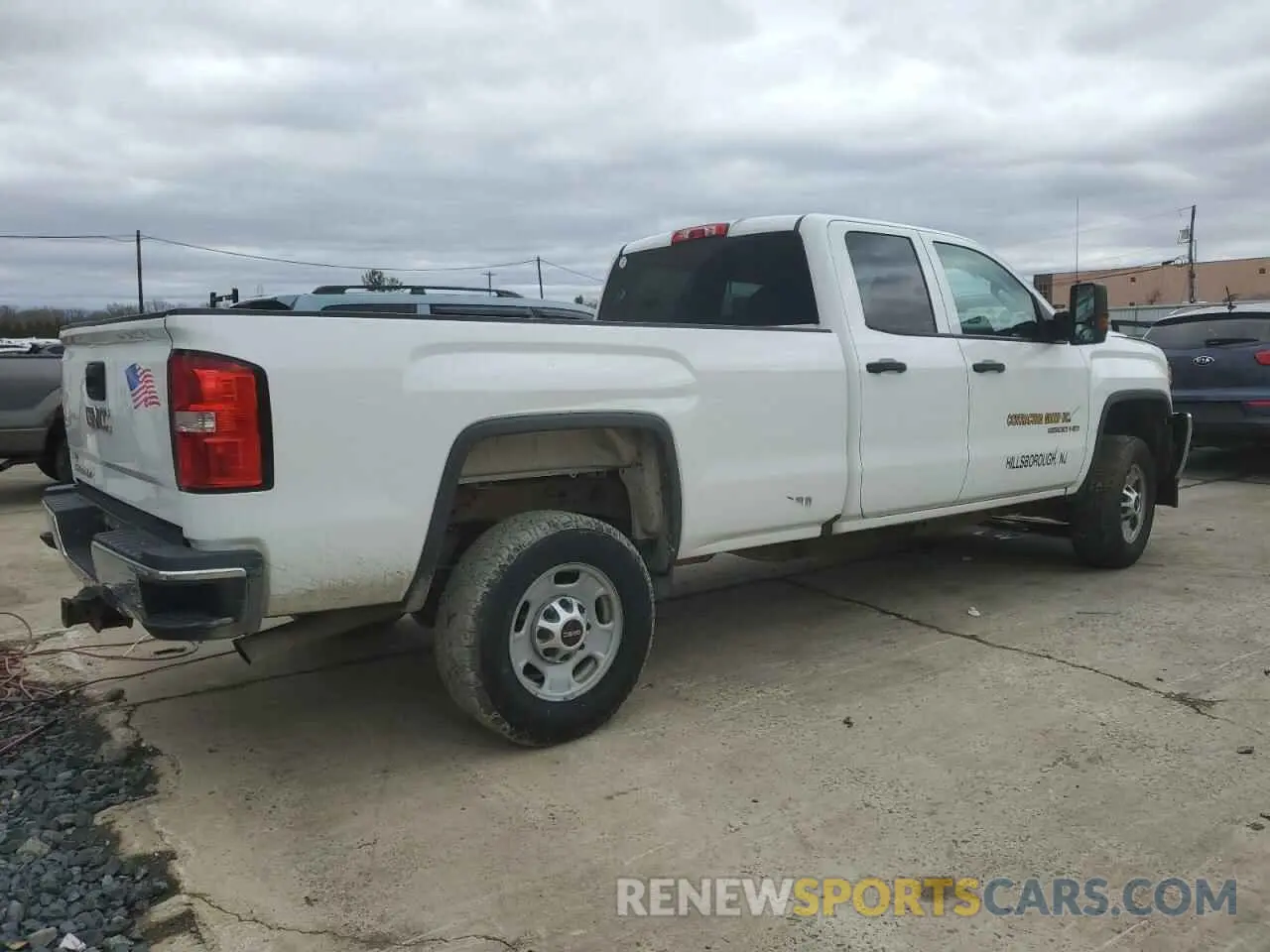 3 fotografías del automóvil dañado 2GT22NEG8K1128063 GMC SIERRA 2019