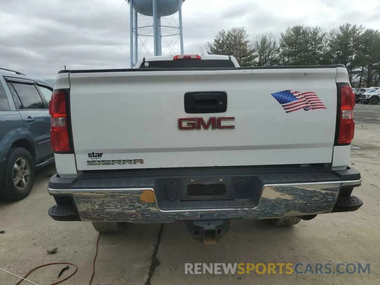 6 fotografías del automóvil dañado 2GT22NEG8K1128063 GMC SIERRA 2019