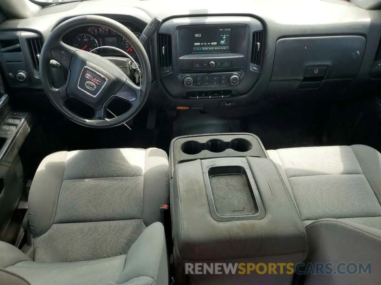 8 fotografías del automóvil dañado 2GTR1LECXK1139391 GMC SIERRA 2019