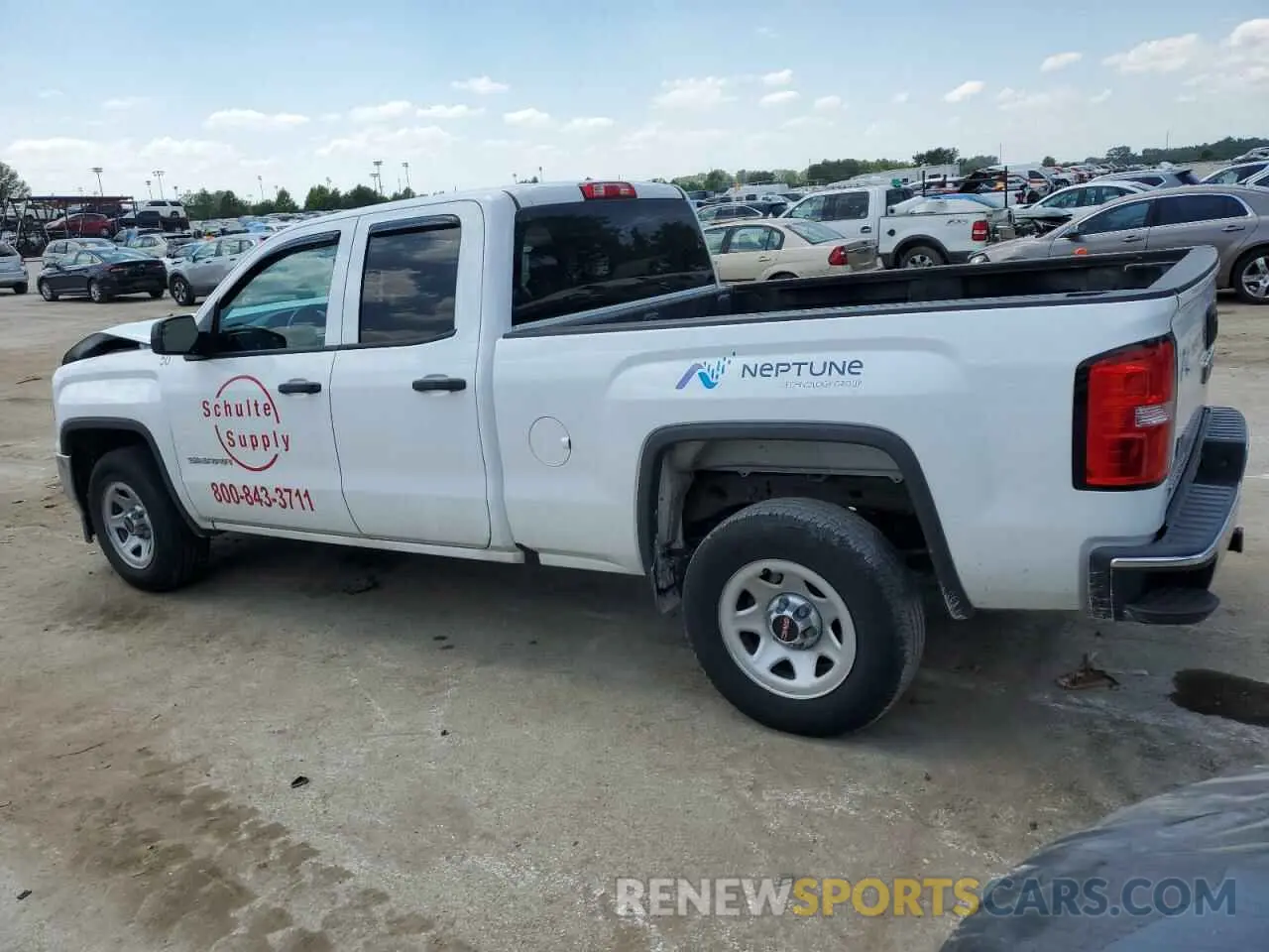 2 fotografías del automóvil dañado 2GTR1LECXK1210198 GMC SIERRA 2019