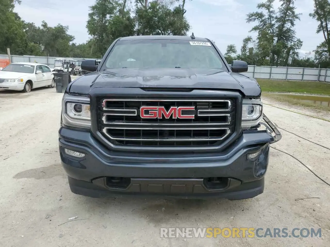 5 fotografías del automóvil dañado 2GTV2LEC6K1128643 GMC SIERRA 2019