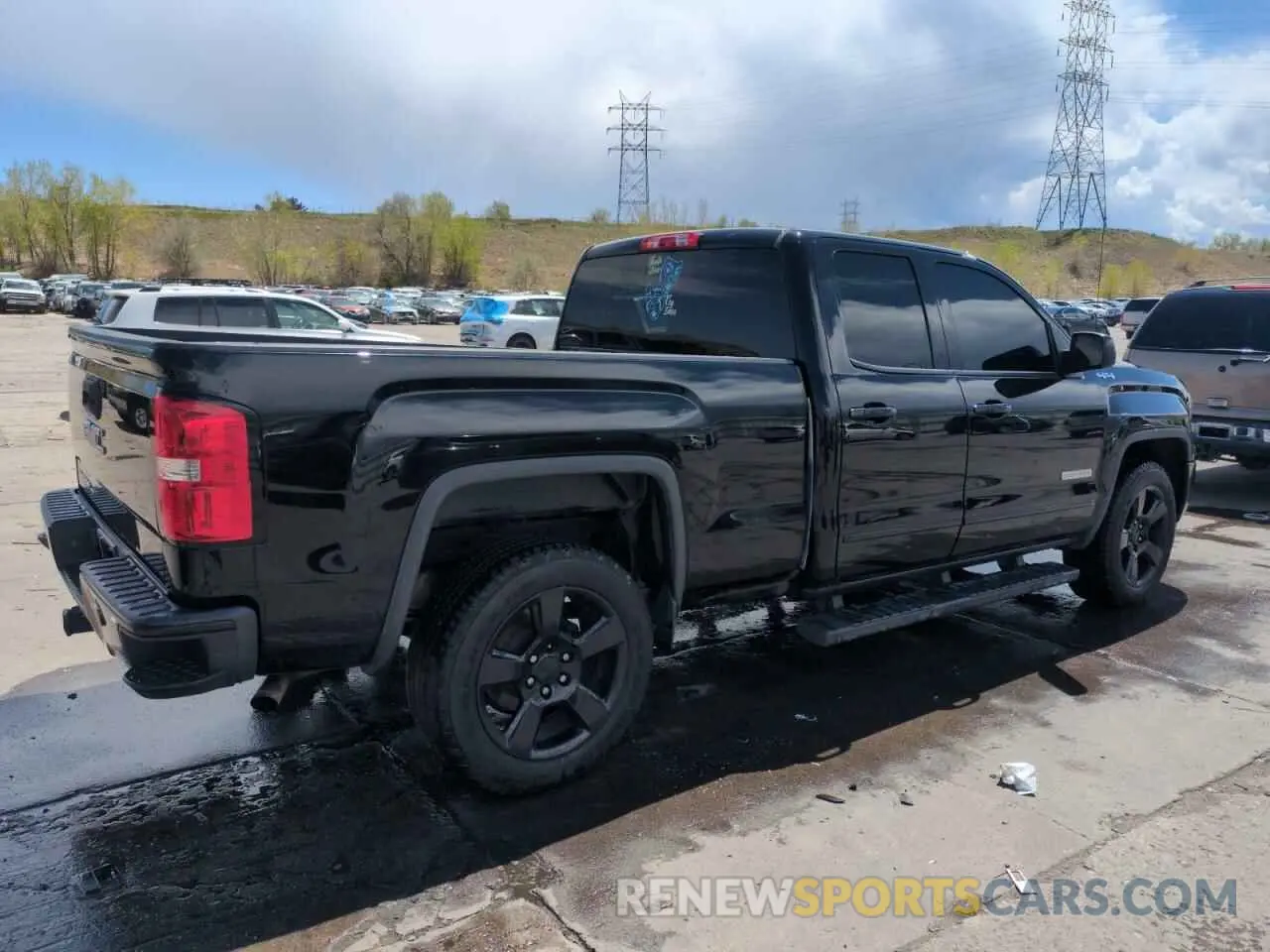 3 fotografías del automóvil dañado 2GTV2LEC7K1109728 GMC SIERRA 2019
