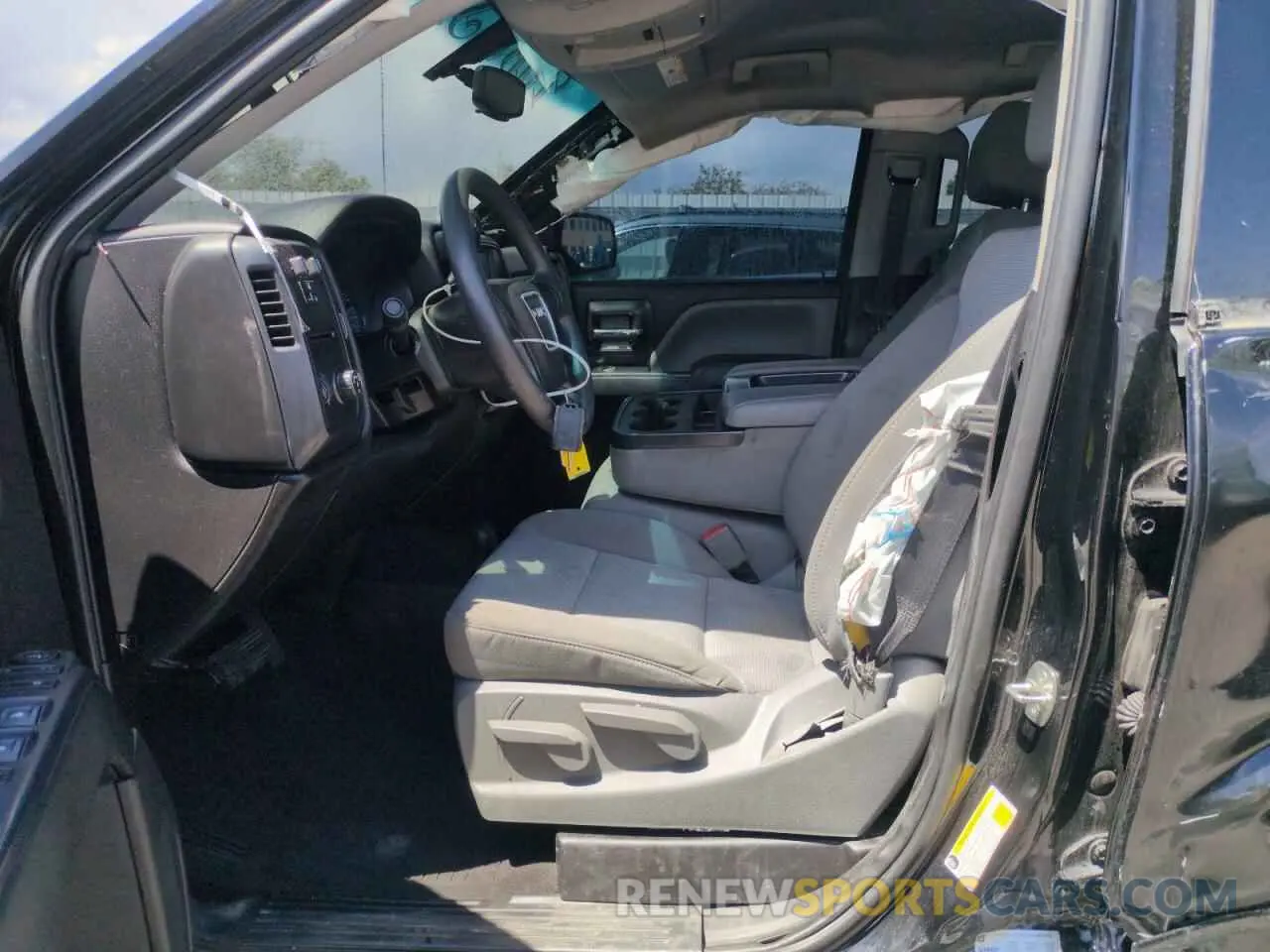 7 fotografías del automóvil dañado 2GTV2LEC7K1109728 GMC SIERRA 2019