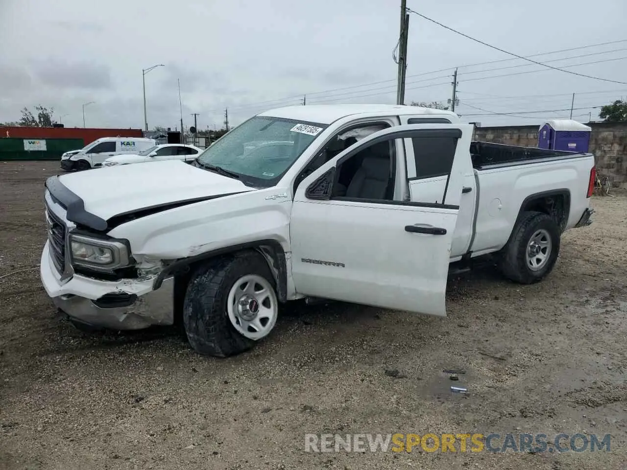 1 fotografías del automóvil dañado 2GTV2LEC7K1179309 GMC SIERRA 2019