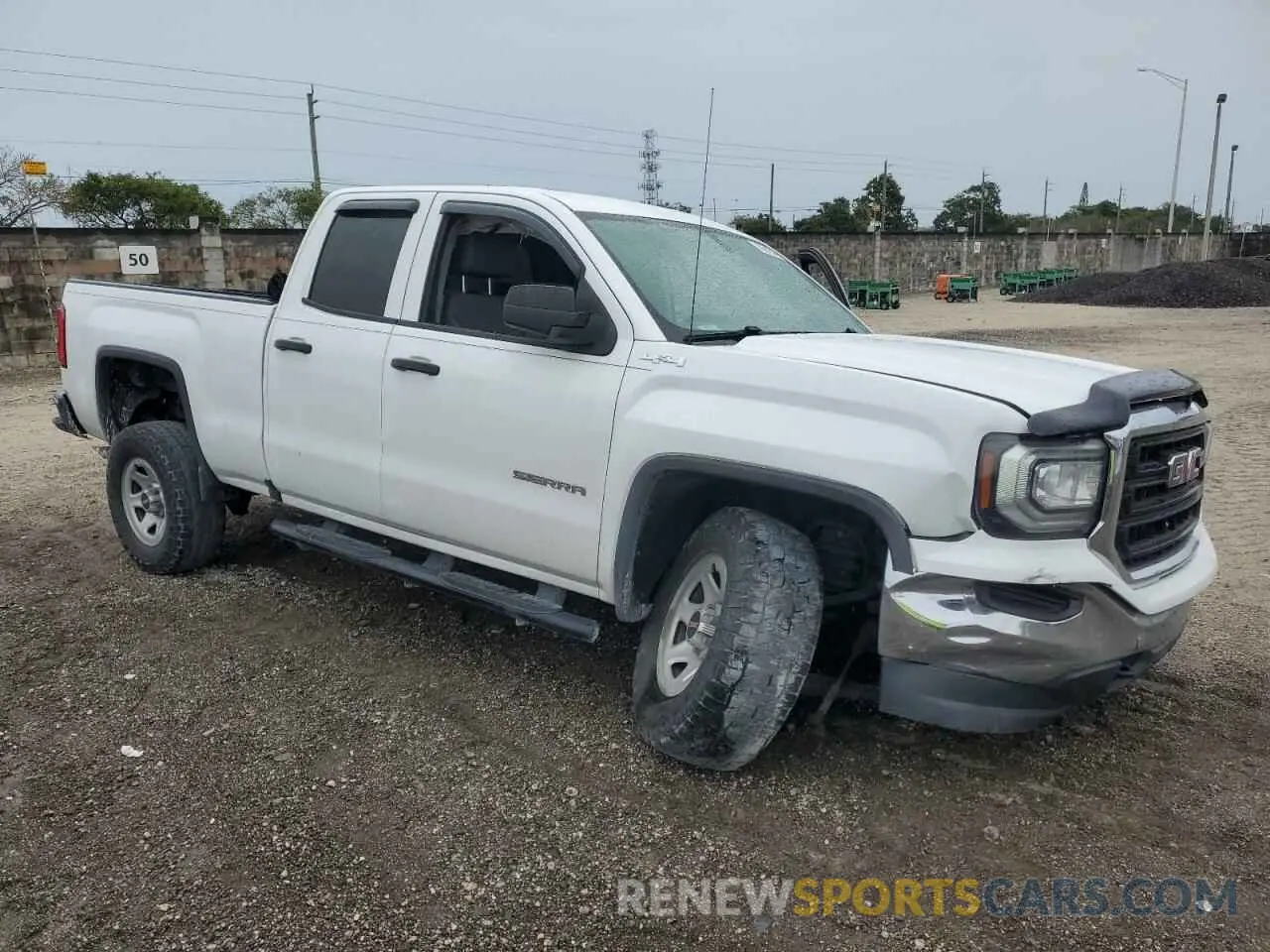 4 fotografías del automóvil dañado 2GTV2LEC7K1179309 GMC SIERRA 2019