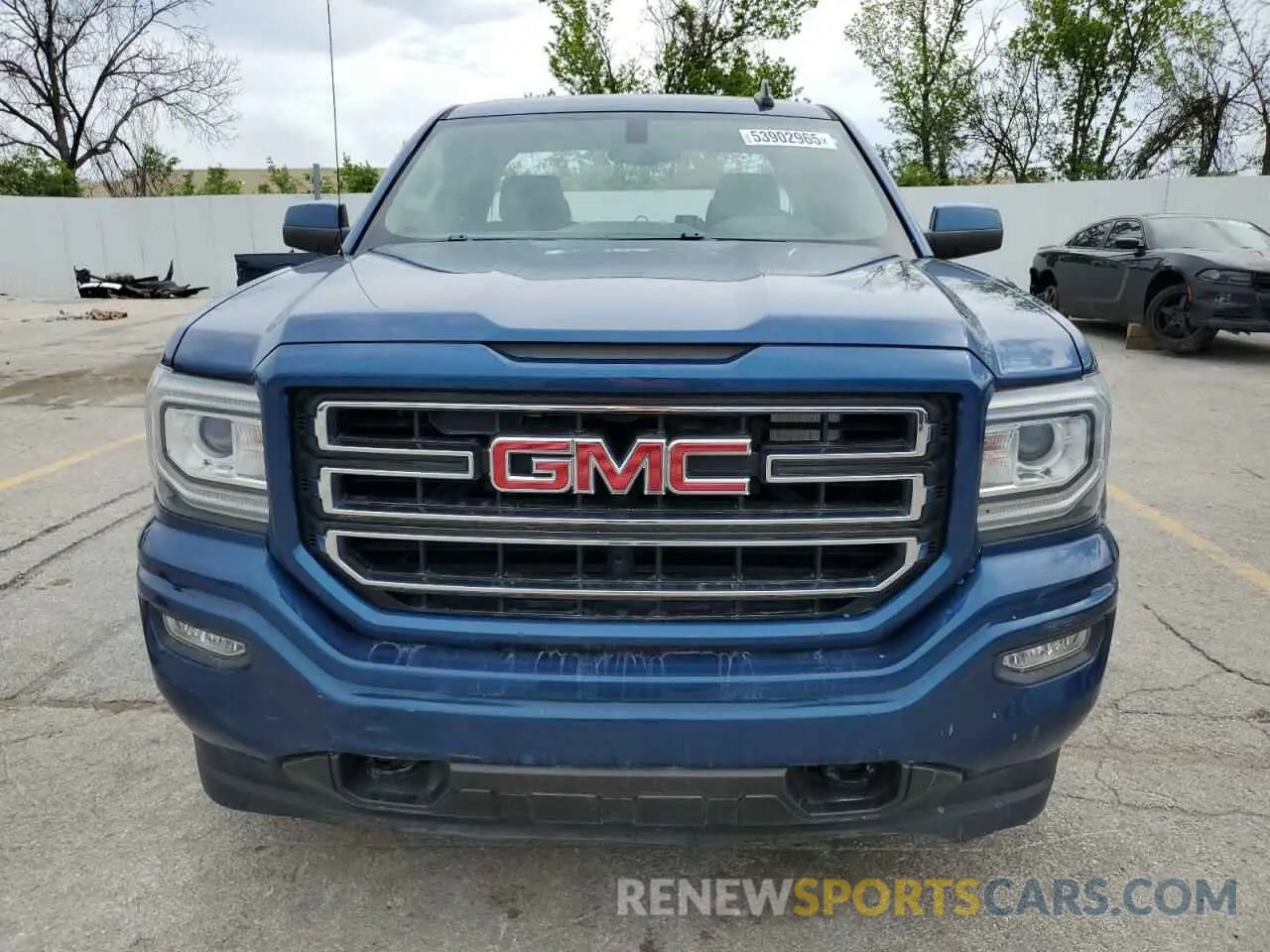 5 fotografías del automóvil dañado 2GTV2LEC9K1127809 GMC SIERRA 2019