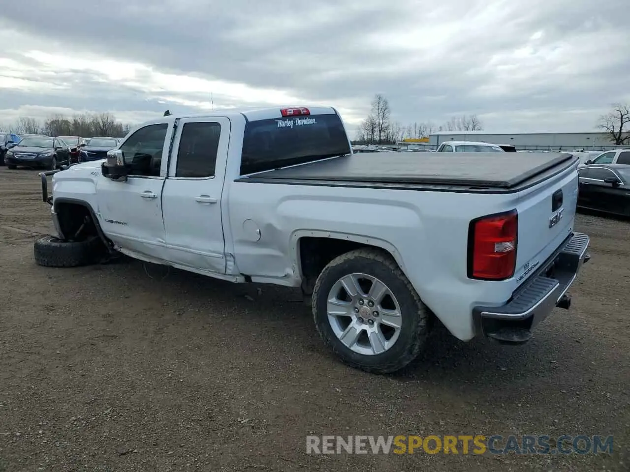 2 fotografías del automóvil dañado 2GTV2MEC0K1170652 GMC SIERRA 2019